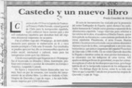 Castedo y un nuevo libro  [artículo] Fresia González de Herrera.