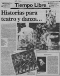 Historias para teatro y danza  [artículo] Carmen Mera O.