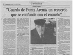 "Guardo de Punta Arenas un recuerdo que se confunde con el ensueño"  [artículo] Jorge Abasolo Aravena.