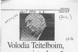 Volodia Teitelboim, un comunista de cuño  [artículo].