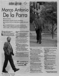 Marco Antonio de la Parra  [artículo] María Beatriz Ventosa M.