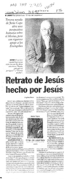 Retrato de Jesús hecho por Jesús  [artículo] 1cAngélica Rivera.