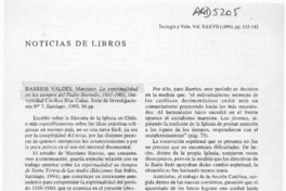 La espiritualidad en los tiempos del Padre Hurtado, 1931-1961  [artículo] Marco Antonio León León.