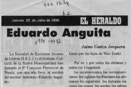 Eduardo Anguita  [artículo] Jaime Gatica Jorquera.