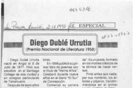 Diego Dublé Urrutia  [artículo].