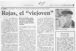 Rojas, el "viejoven"  [artículo] Angélica Rivera.