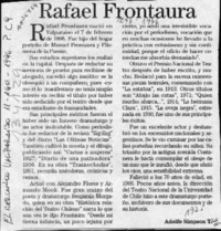Rafael Frontaura  [artículo] Adolfo Simpson T.