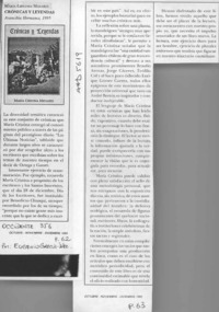 Crónicas y leyendas  [artículo] Eugenio García-Díaz.
