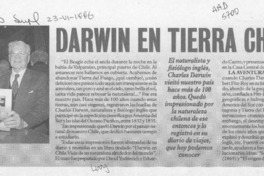Darwin en tierra chilena  [artículo].