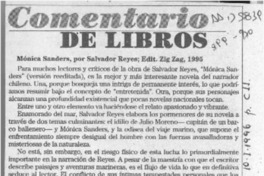 Mónica Sanders  [artículo] H. R. Cortés.