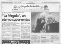 "La pérgola", un eterno superventas  [artículo] Francisco Villagrán.