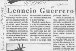 Leoncio Guerrero  [artículo].