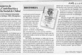 Los colmeneros de Andrade, contribución a la historia social de Chiloé [artículo] Juan Eduardo Vargas Cariola.