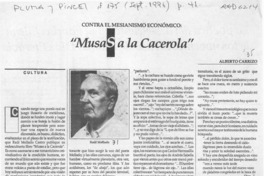 "Musas a la cacerola"  [artículo] Alberto Carrizo.