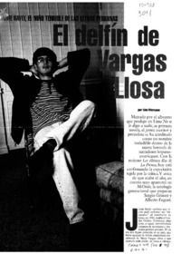 El delfín de Vargas Llosa  [artículo] Lina Meruane.