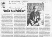 "Emilio Held Winkler"  [artículo].