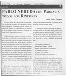 Pablo Neruda, de Parral a todos los rincones