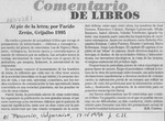 Al pie de la letra, por Faride Zerán  [artículo] H.R. Cortés.