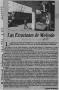 Las estaciones de Moltedo  [artículo] Eugenio Rodríguez.