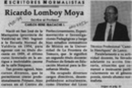 Ricardo Lomboy Moya