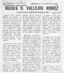 Moisés H. Vallejos Muñoz  [artículo] Carlos René Ibacache I.
