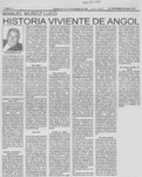 Manuel Muñoz Luco, "Historia viviente de Angol"