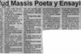 Mahfud Massis poeta y ensayista  [artículo].
