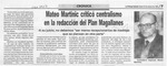 Mateo Martinic criticó centralismo en la redacción del plan Magallanes  [artículo].