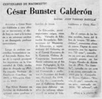 César Bunster Calderón