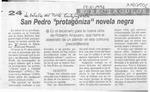 San Pedro "protagoniza" novela negra  [artículo].
