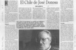 El Chile de José Donoso  [artículo] Jaime Gazmuri M.