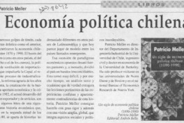 Economía política chilena  [artículo].