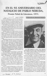 En el 92 aniversario del natalicio de Pablo Neruda  [artículo].