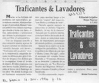 Traficantes & lavadores  [artículo] Michel Partarrieu.