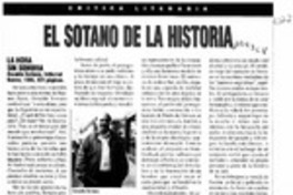 El sótano de la historia  [artículo] Juan Andrés Piña.