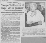 "Jorge Teillier es el ángel de la guarda"  [artículo].