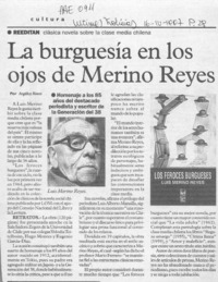 La burguesía en los ojos de Merino Reyes  [artículo] Angélica Rivera.