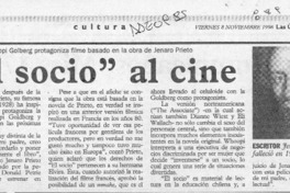 "El Socio" al cine  [artículo].