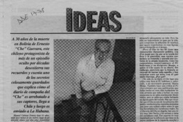 La historia inédita del diario del Che  [artículo] Faride Zerán.