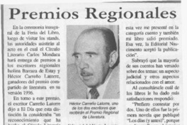 Premios regionales  [artículo].