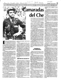 Camaradas del Che  [artículo].