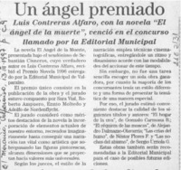 Un Angel premiado  [artículo].