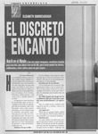 El discreto encanto  [artículo] Antonio Martínez.
