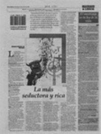 La más seductora y rica  [artículo] Enrique Guzmán de Acevedo.