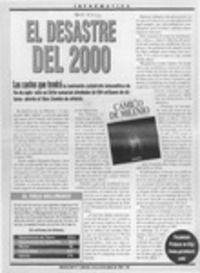 El desastre del 2000  [artículo] B. T.