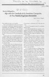 Algo sobre las catedrales de la santísima Concepción de Fray Ramón Angel Jara Hernández [artículo] Sergio Carrasco Delgado.