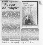 "Fuego de mayo"  [artículo].