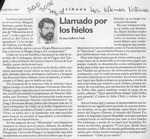 Llamado por los hielos  [artículo] Juan Guillermo Prado.