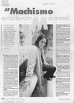 "Machismo se escribe con M de mamá"  [artículo] Sandra Bustos.