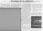 Nostalgia de las salitreras  [artículo] Marino Muñoz Lagos.